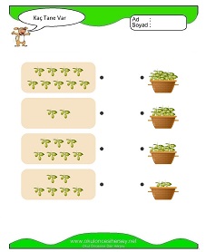 Kaç Tane Var Çalışma Sayfaları